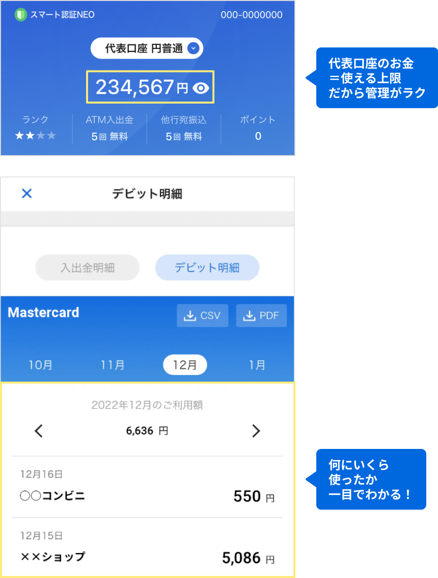 デビットカードを使うメリット
